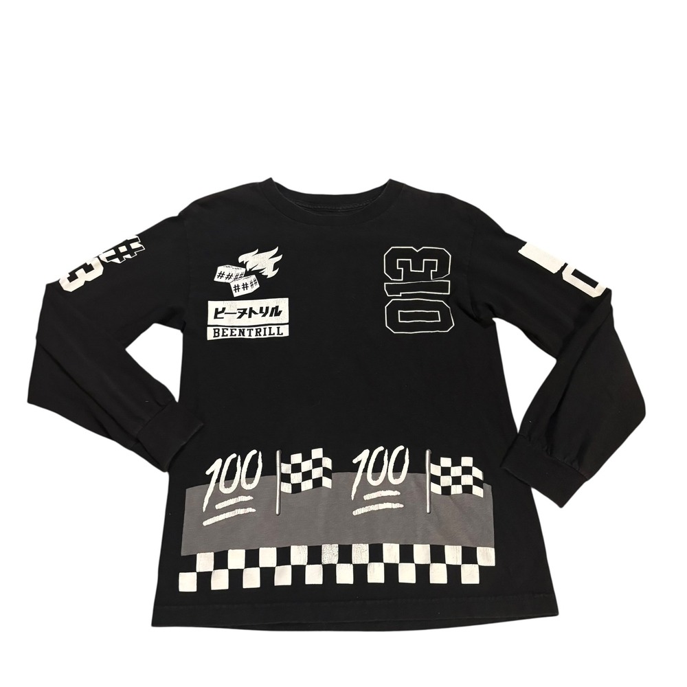 Been‎ Trill Mallrats Mens Small Black Long Sleeve Graphic Streetwear T-Shirt